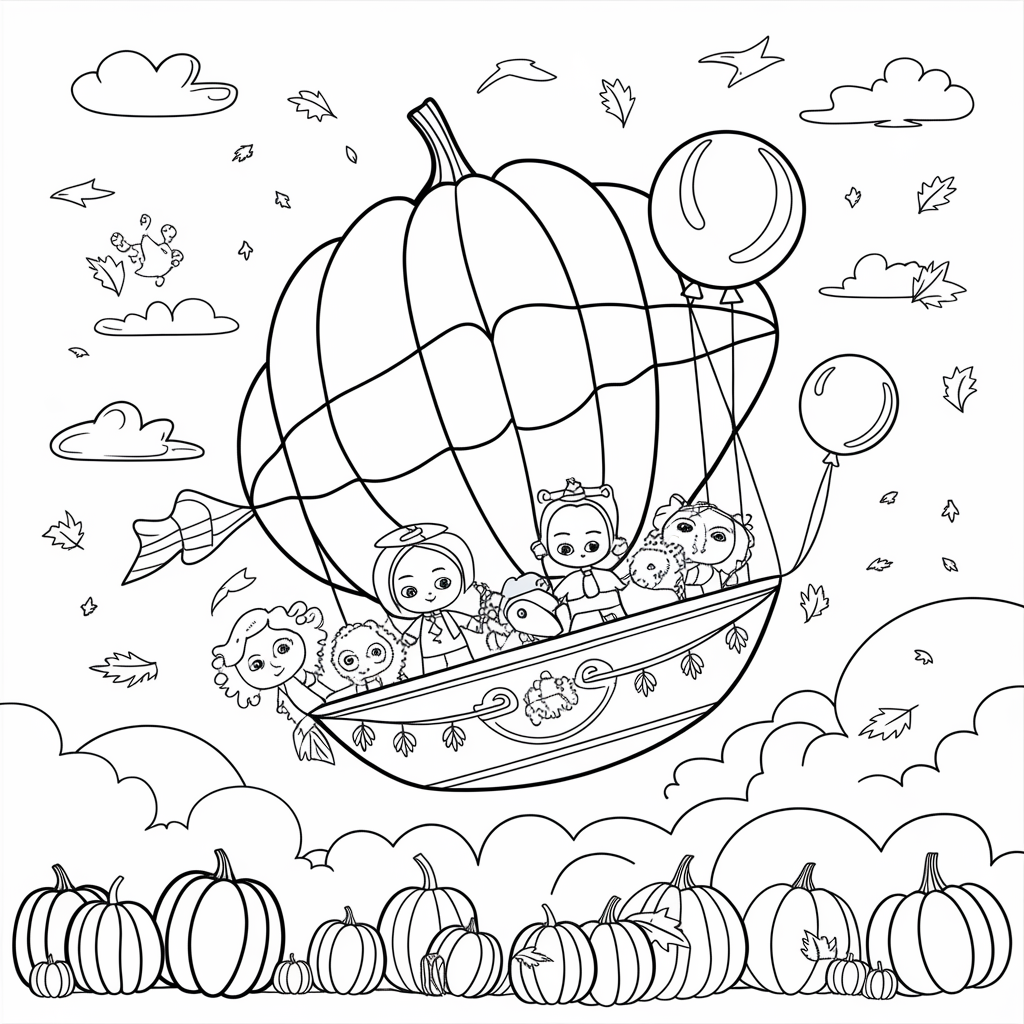 Pumpkin Airship Adventure 