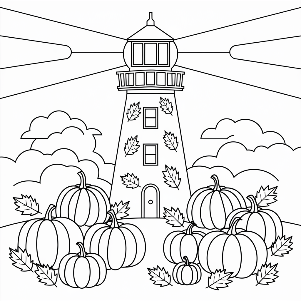 The Pumpkin Lighthouse 