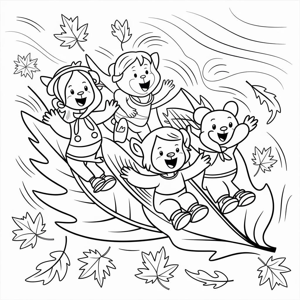 Autumn Leaf Race