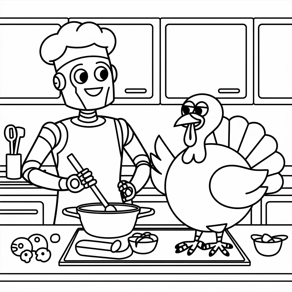Turkey and Robot Chef 